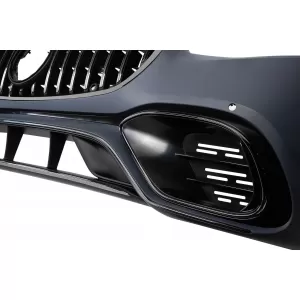 Front A Design Stoßstange Typ S63 geeignet für Mercedes S-Klasse W223 nach 2020 mit rauchigen Chromelementen-image-6149981