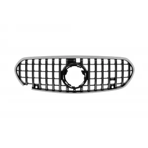 Front A Design Stoßstange Typ S63 geeignet für Mercedes S-Klasse W223 nach 2020 mit rauchigen Chromelementen-image-6149984
