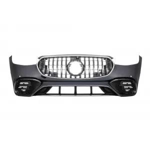 image-29-A Design S63 típusú első lökhárító Mercedes S-osztály W223 2020- után, króm elemekkel