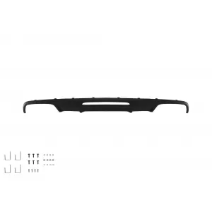 CLS63 A Design Diffusor mit schwarzen Endrohren geeignet für den serienmäßigen Heckstoßfänger des Mercedes CLS W218 2011-2018 -oo--oo--image-6150337