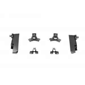 Un pack design type GLE63 adapté pour Mercedes GLE SUV W167 2018-2023, avec des éléments en laque noire, des phares LED et des feux arrière LED-image-6150737