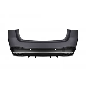 Un pack design type 63 adapté pour Mercedes GLE W167 2018-2023 avec phares et feux arrière-image-6150886