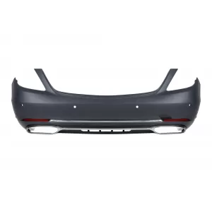 Rear MB design bumper suitable for Mercedes S-Class W222 2018-2020