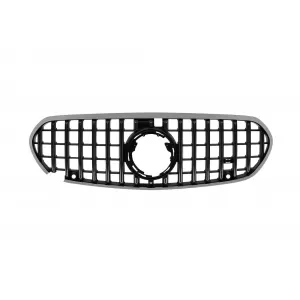 Smoked chrome/black GT grille suitable for Mercedes S-Class W223 after 2020