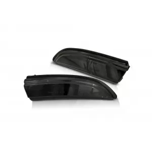 image-19-LED turn signals suitable for side mirrors on Ford Fiesta 2013-2016 with black base
