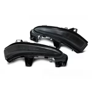 image-26-LED turn signals suitable for side mirrors of Lexus RX 2009-2015 with black base