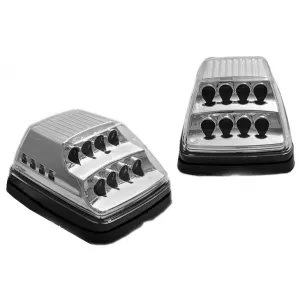 LED side indicators suitable for Mercedes G-Class W463 1990-2012 - chrome base