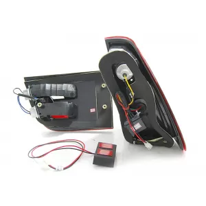 LED tuning tail light set suitable for BMW X5 E53 1999-2003 red and white, left and right