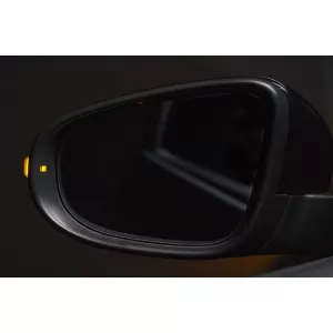 Smoked LED dynamic turn signals suitable for Audi A3 mirrors 2013-2018
