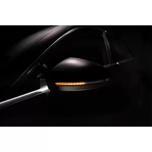 Smoked LED dynamic turn signals suitable for Audi A4 B9, A5 F5 after 2016