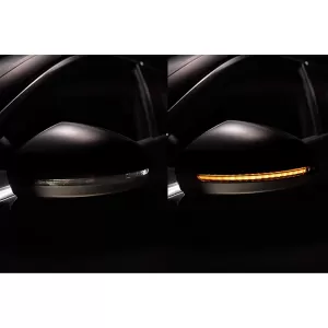 Osram chrome LED dynamic turn signals suitable for Audi A4 B9, A5 F5 after 2016