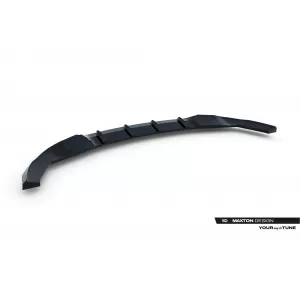 Spoiler Maxton Design adatto per paraurti anteriore SVR su Land Rover Range Rover Mk2 Facelift 2018-2022, verniciato di nero-image-6153187