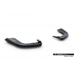 Estensioni laterali Maxton Design adatte per paraurti posteriore SVR su Land Rover Range Rover Mk2 Facelift 2018-2022, verniciato nero-image-6153194
