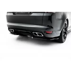 Estensioni laterali Maxton Design adatte per paraurti posteriore SVR su Land Rover Range Rover Mk2 Facelift 2018-2022, verniciato nero-image-6153196