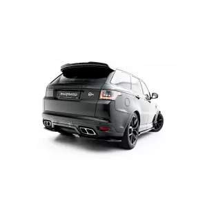 Estensioni laterali Maxton Design adatte per paraurti posteriore SVR su Land Rover Range Rover Mk2 Facelift 2018-2022, verniciato nero-image-6153198