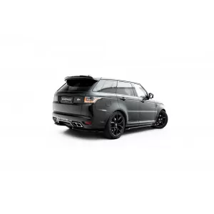 Estensioni laterali Maxton Design adatte per paraurti posteriore SVR su Land Rover Range Rover Mk2 Facelift 2018-2022, verniciato nero-image-6153199