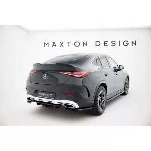 Maxton Design spoiler suitable for trunk of Mercedes GLC Coupe A Design-Line C254 after 2022, black lacquer-image-6261172
