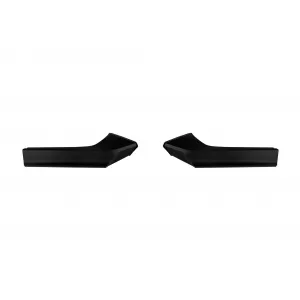 M Performance Design Design spoiler suitable for front M bumper on BMW Series 2 F22, F23 after 2013, black lacquer-image-6261117