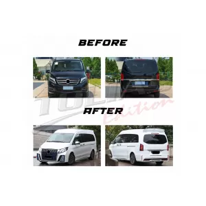 Complete Body Kit suitable for Mercedes V-Class W447 Vito W448 (2014-) Waterfall Grille