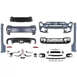 image-62-Kit carrozzeria per Fiat 500 2007-2015 paraurti tetto spoiler