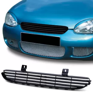 Sport grille without emblem black for Opel Corsa B 1997-2000