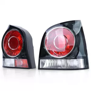 Taillights black for VW Polo 9N3 05-09