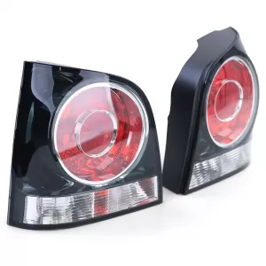 Taillights black for VW Polo 9N3 05-09