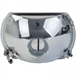 Riflettore per faro con regolazione a destra, adatto per Mercedes R107 SL SLC 85-89-image-6190509