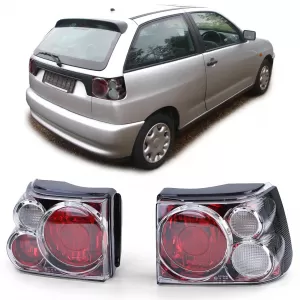 Clear glass tail lights for Seat Ibiza 6K 93-99