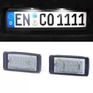 LED license plate light white 6000K for 3 Series BMW E46 Coupe 98-03