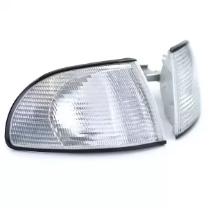 Indicator White Pair Left Right for Audi A4 B5 Sedan Avant Estate 94-01