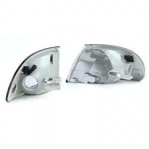 Indicator White Pair Left Right for Audi A4 B5 Sedan Avant Estate 94-01
