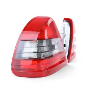 Tail lights rear lights red white pair for Mercedes C-Class W202 93-97