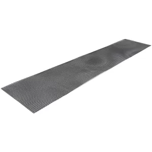 Aluminum mesh racing grille honeycomb grille race mesh aluminum 150x30cm black medium