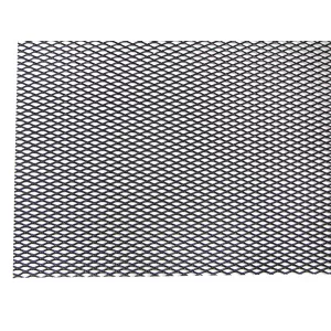 Aluminum mesh racing grille honeycomb grille race mesh aluminum 150x30cm black medium