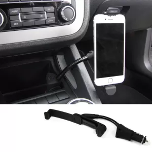 Active car mobile phone holder with charging station for iPhone 5 5C 5S 5SE 6 6S