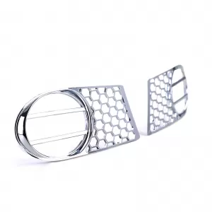 Fog light covers grille cover chrome for Suzuki Swift MZ EZ 05-08
