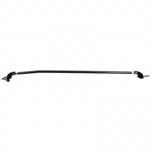 Aluminum strut bar adjustable black for front for VW Golf 4 + Bora 97-03