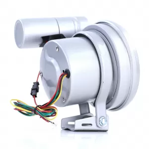 Performance tachometer carbon with shift light and 5-inch bracket-image-6190866