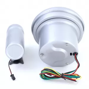 Performance tachometer carbon with shift light and 5-inch bracket-image-6190869
