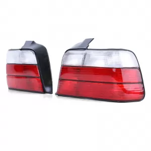 Tail lights red white suitable for 3 Series BMW E36 sedan 1990-1998