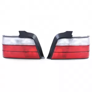Tail lights red white suitable for 3 Series BMW E36 sedan 1990-1998