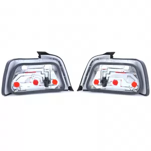 Tail lights red white suitable for 3 Series BMW E36 sedan 1990-1998