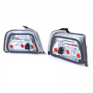 Tail lights red white suitable for 3 Series BMW E36 sedan 1990-1998