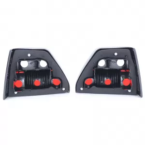 Kristály hűtő rács htső lámpa szett piros-fehér VW Golf II 83-91-image-6190900