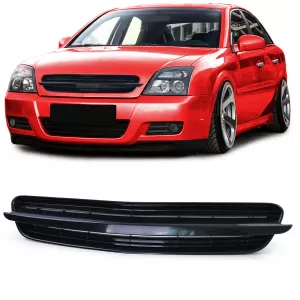Sport front grille without emblem black for Opel Vectra C 02-05 Signum 03-05