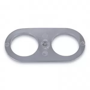 Double switch panel cover stainless steel suitable for Mazda MX5 NA 89-98