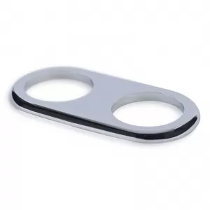 Double switch panel cover stainless steel suitable for Mazda MX5 NA 89-98