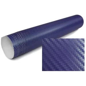 image-0-3D Carbon Folie selbstklebend 30cm *1.524 Meter blau