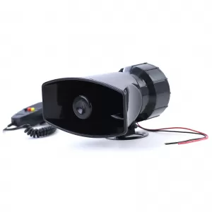 Boat speakers with built-in US police siren and intercom function
